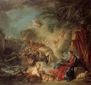 Rest on the Flight into Egypt Francois Boucher